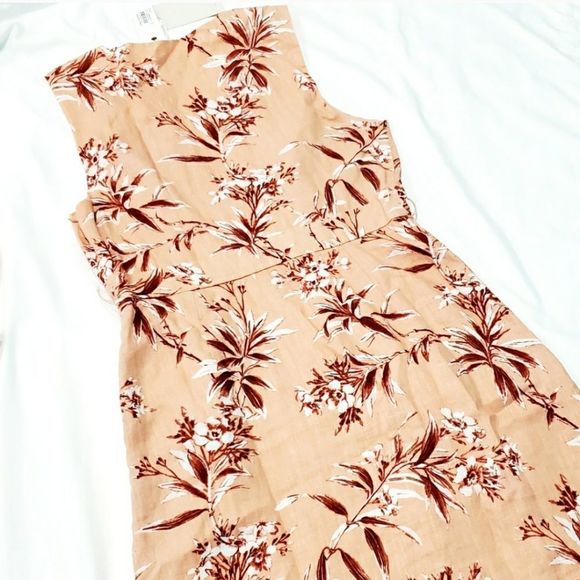 PRICE DROP 🔥 NWT JOIE Ethelda Linen Midi Dress - Picture 3 of 9